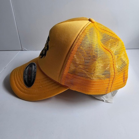 Breakroom Brewery Chicago IL Rare Hat Saw Blade Trucker Hat Yellow - Picture 4 of 5